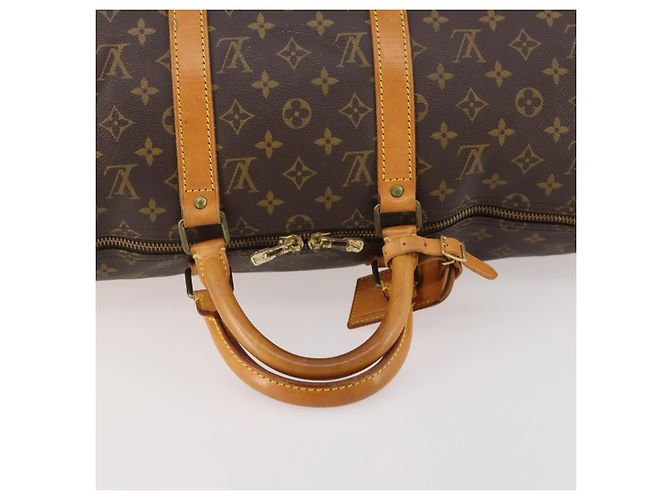 LOUIS VUITTON Monogram Keepall 50 Boston Bag M41426 LV Auth 184701A Monogramma - vista 7