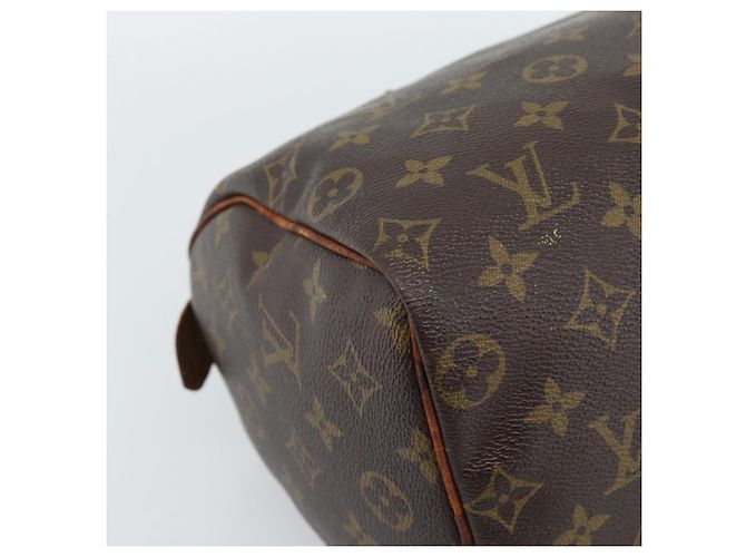 LOUIS VUITTON Borsa Monogram Speedy 25 M41528 LV Auth 186096 Monogramma - vista 15