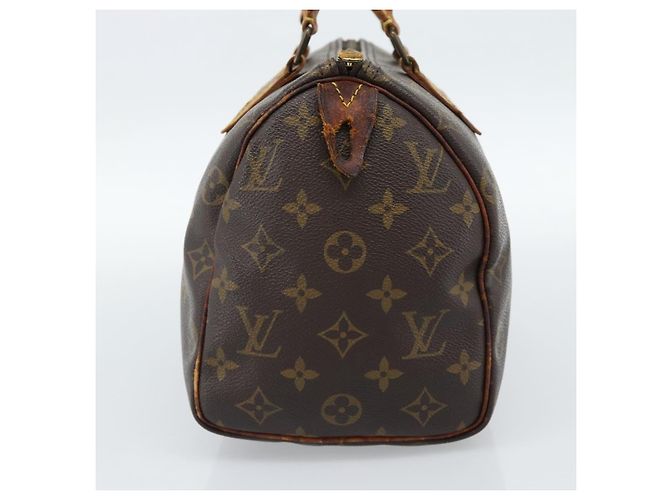 LOUIS VUITTON Borsa Monogram Speedy 25 M41528 LV Auth 186096 Monogramma - vista 4