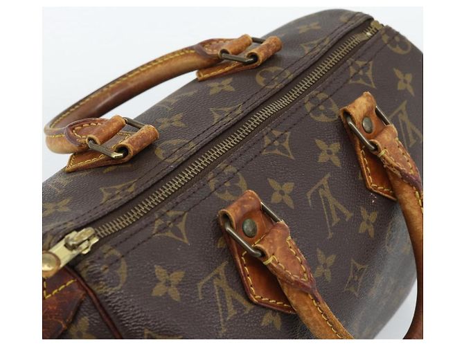 LOUIS VUITTON Borsa Monogram Speedy 25 M41528 LV Auth 186096 Monogramma - vista 6