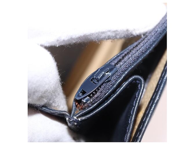 Borsa a tracolla GUCCI GG Supreme Sherry Line PVC Blu Navy Oro Auth 187772 D'oro - vista 25