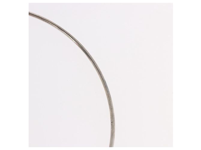 LOUIS VUITTON Corie Arafoli Choker metal Silver LV Auth 186177A Argento - vista 16