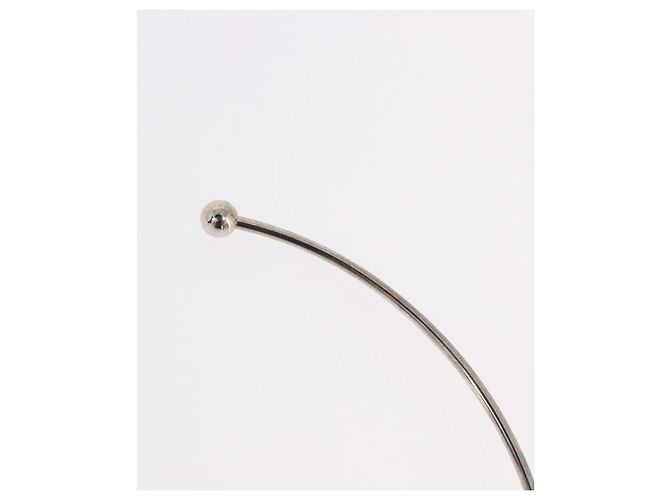 LOUIS VUITTON Corie Arafoli Choker metal Silver LV Auth 186177A Argento - vista 17