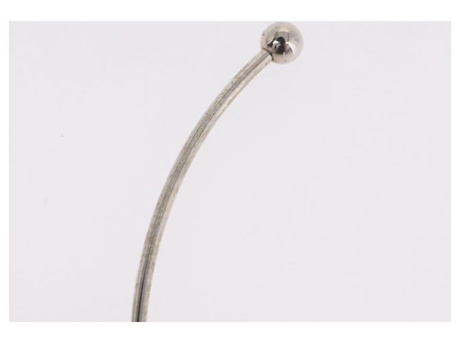 LOUIS VUITTON Corie Arafoli Choker metal Silver LV Auth 186177A Argento - vista 6