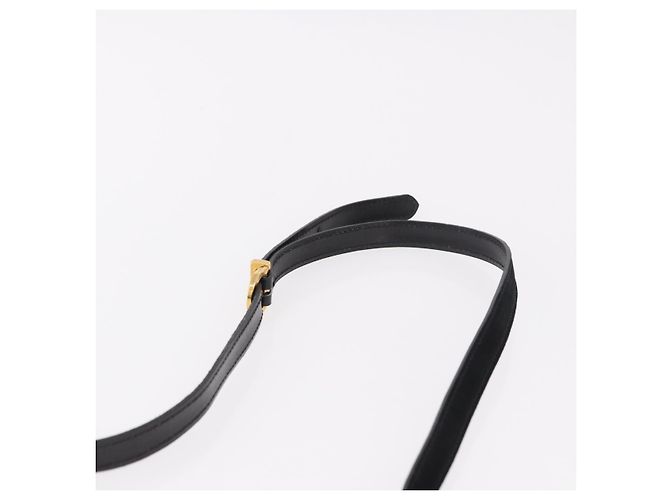 Borsa a mano Salvatore Ferragamo Vara Ribbon in scamosciato 2way Nero Oro Auth BA13469 - vista 15