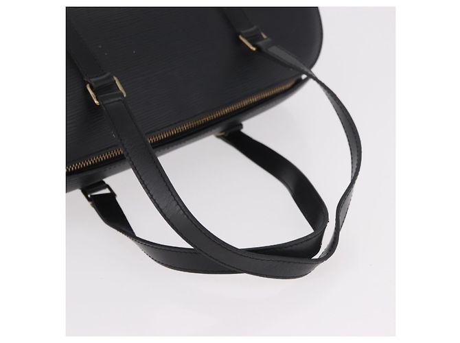Borsa LOUIS VUITTON Epi Soufflot Nera M52222 LV Auth 187678 Nero - vista 7