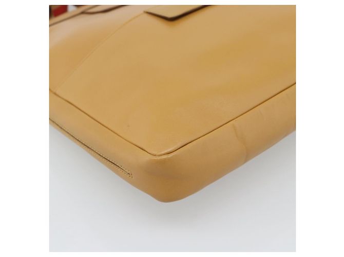 Borsa a tracolla GUCCI Sherry Line Pelle Marrone Oro 001 4094 Auth 186199A D'oro - vista 14
