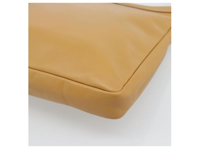 Borsa a tracolla GUCCI Sherry Line Pelle Marrone Oro 001 4094 Auth 186199A D'oro - vista 15