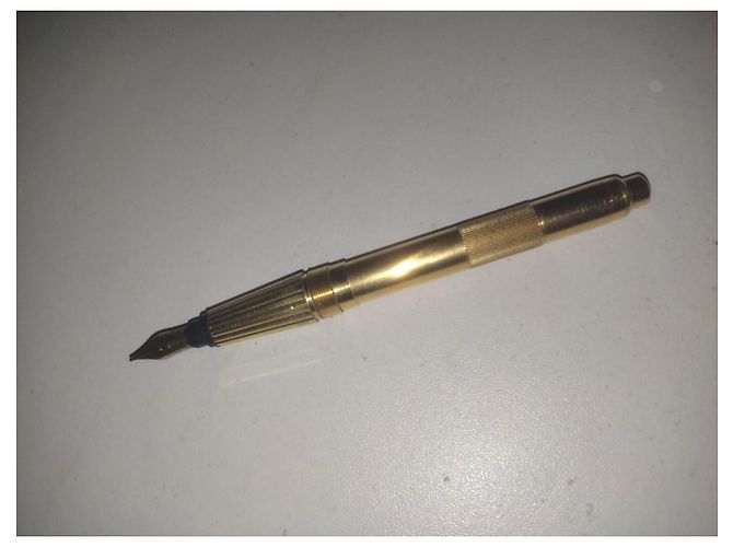 Stylo Plume Cartier Or et Laque Noire Doré - vue 9