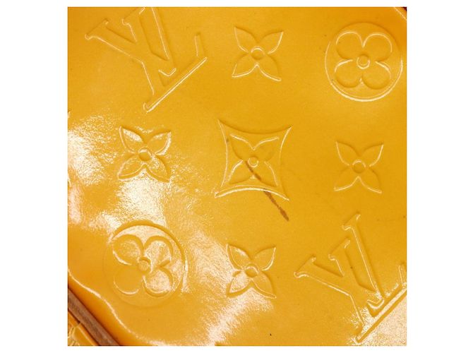 LOUIS VUITTON Sac à bandoulière Monogram Vernis Christie PM Jaune M91110 Auth 185531 - vue 10