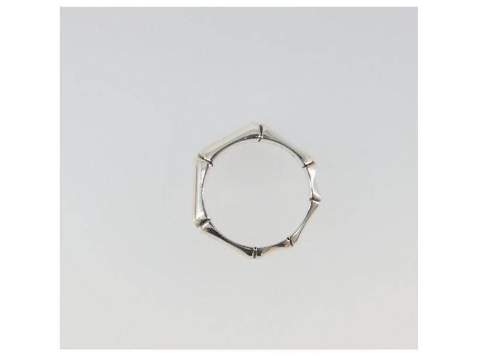 GUCCI Bamboo Ring Ag925 Silber Authentisch SW2377V - Ansicht 9