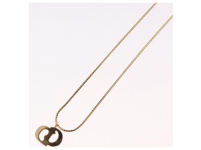 Collana Christian Dior in metallo Oro Autentica SW2437 D'oro - vista 10