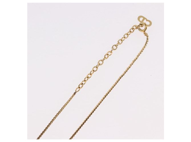 Collana Christian Dior in metallo Oro Autentica SW2437 D'oro - vista 12