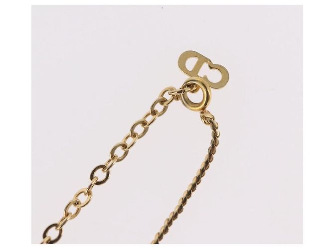 Collana Christian Dior in metallo Oro Autentica SW2437 D'oro - vista 13