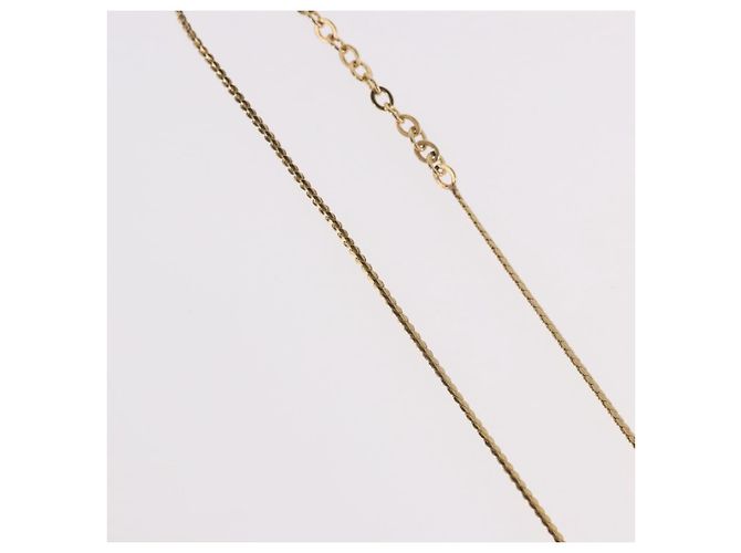 Collana Christian Dior in metallo Oro Autentica SW2437 D'oro - vista 6