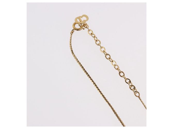 Collana Christian Dior in metallo Oro Autentica SW2437 D'oro - vista 7