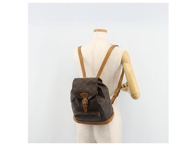 LOUIS VUITTON Zaino Monogram Montsouris PM M51137 LV Auth 185497 Monogramma - vista 26