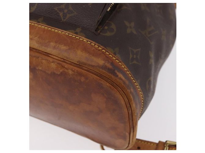 Rucksack LOUIS VUITTON Monogram Montsouris MM M51136 LV Auth 184620 Monogramm - Ansicht 17
