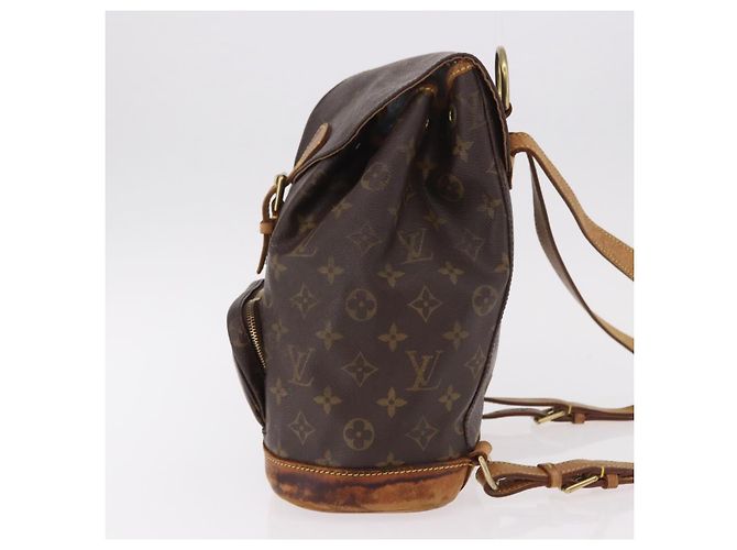 Rucksack LOUIS VUITTON Monogram Montsouris MM M51136 LV Auth 184620 Monogramm - Ansicht 3