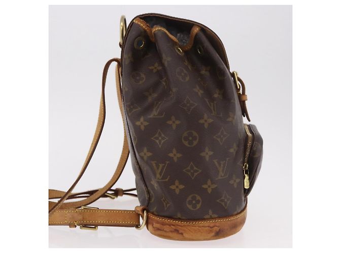 Rucksack LOUIS VUITTON Monogram Montsouris MM M51136 LV Auth 184620 Monogramm - Ansicht 4