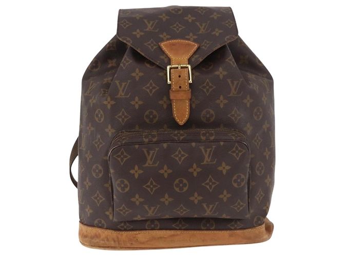 LOUIS VUITTON Zaino Monogram Montsouris MM M51136 LV Auth 186812 Monogramma - vista 13