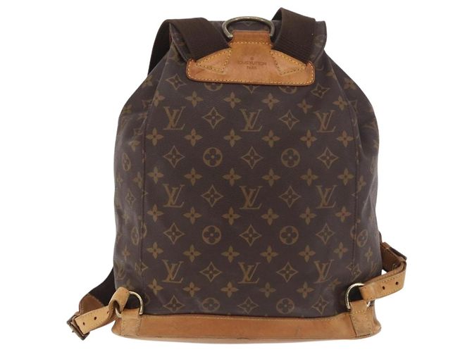 LOUIS VUITTON Zaino Monogram Montsouris MM M51136 LV Auth 186812 Monogramma - vista 2