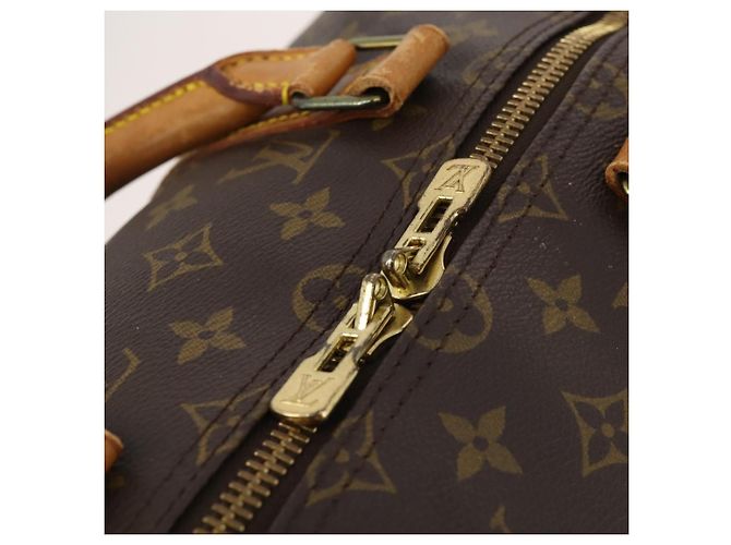 LOUIS VUITTON Monogram Keepall Bandouliere 50 Borsa Boston M41416 LV Auth bs35315 Monogramma - vista 10