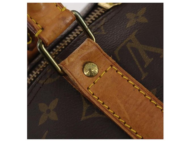 LOUIS VUITTON Monogram Keepall Bandouliere 50 Borsa Boston M41416 LV Auth bs35315 Monogramma - vista 18
