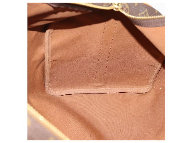 LOUIS VUITTON Monogram Keepall Bandouliere 50 Borsa Boston M41416 LV Auth bs35315 Monogramma - vista 19