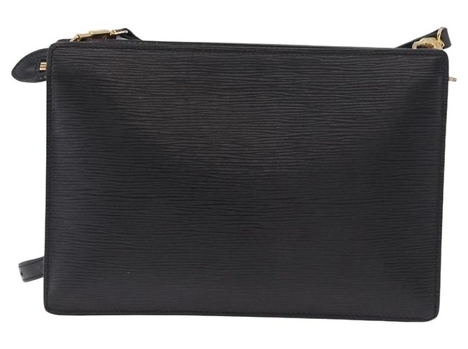 LOUIS VUITTON Epi Angian Shoulder Bag 2way Black M52112 LV Auth hk3850 Nero - vista 2