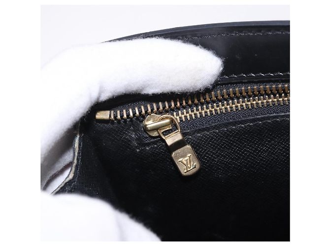 LOUIS VUITTON Epi Angian Shoulder Bag 2way Black M52112 LV Auth hk3850 Nero - vista 25