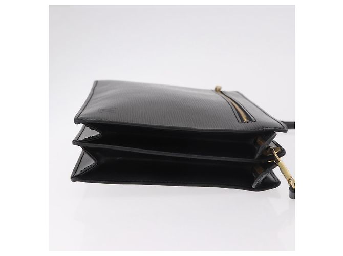LOUIS VUITTON Epi Angian Shoulder Bag 2way Black M52112 LV Auth hk3850 Nero - vista 3
