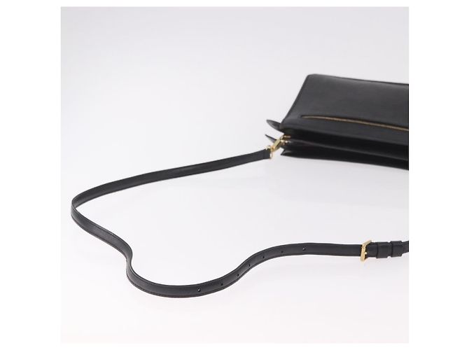 LOUIS VUITTON Epi Angian Shoulder Bag 2way Black M52112 LV Auth hk3850 Nero - vista 7