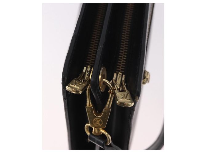 LOUIS VUITTON Epi Angian Shoulder Bag 2way Black M52112 LV Auth hk3850 Nero - vista 9