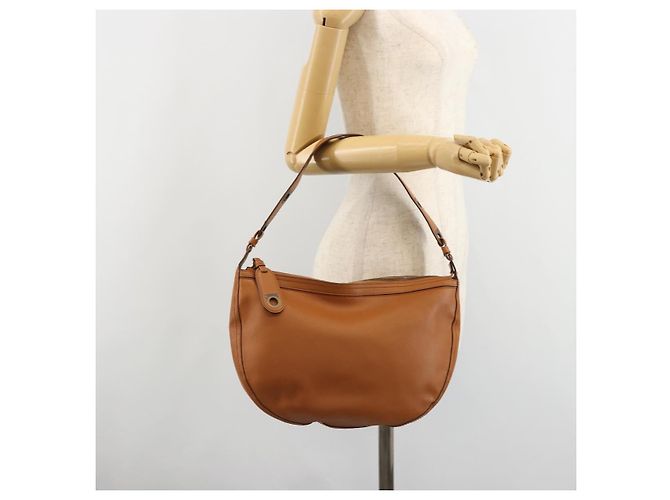 Borsa a tracolla Salvatore Ferragamo in pelle marrone Auth 186806A - vista 23