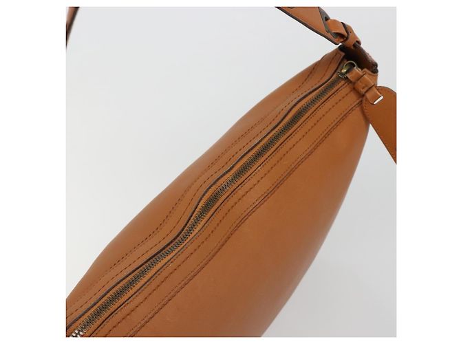 Borsa a tracolla Salvatore Ferragamo in pelle marrone Auth 186806A - vista 6