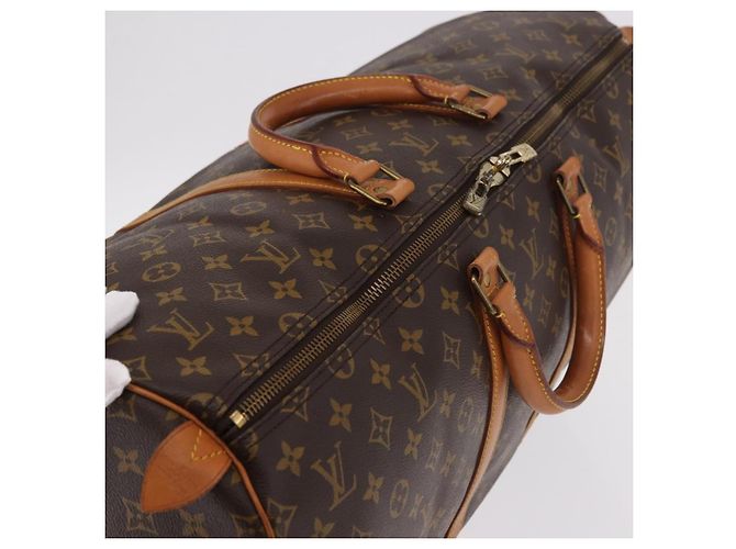 LOUIS VUITTON Monogram Keepall 55 Boston Bag M41424 LV Auth ep14882 Monogramma - vista 6