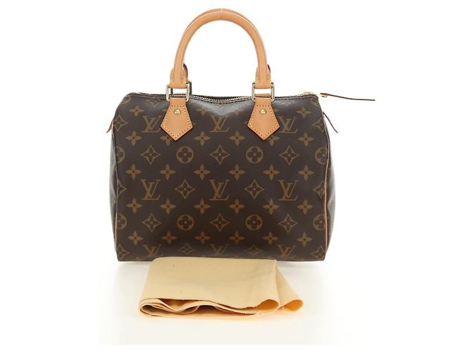 LOUIS VUITTON Borsa Monogram Speedy 25 M41528 LV Auth 185347SAM Monogramma - vista 12