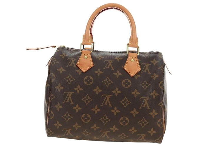 LOUIS VUITTON Borsa Monogram Speedy 25 M41528 LV Auth 185347SAM Monogramma - vista 2