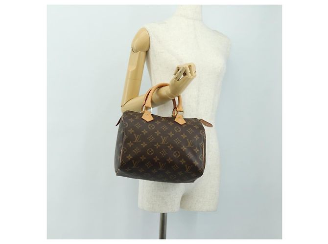 LOUIS VUITTON Borsa Monogram Speedy 25 M41528 LV Auth 185347SAM Monogramma - vista 24