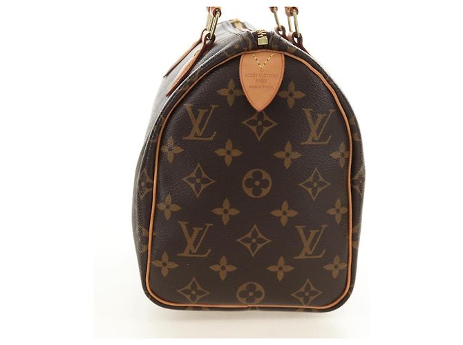 LOUIS VUITTON Borsa Monogram Speedy 25 M41528 LV Auth 185347SAM Monogramma - vista 3