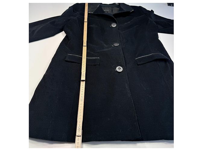 Dolce & Gabbana Blazer in velluto a coste nero e pelle - vista 5