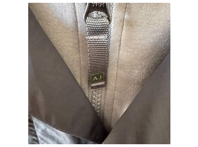 Armani Jeans Bomberjacke mit Kapuze - Grau - Ansicht 2
