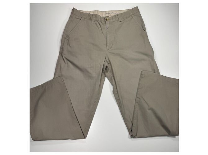 Thomas Burberry Baumwoll-Chinos in Beige - Ansicht 10
