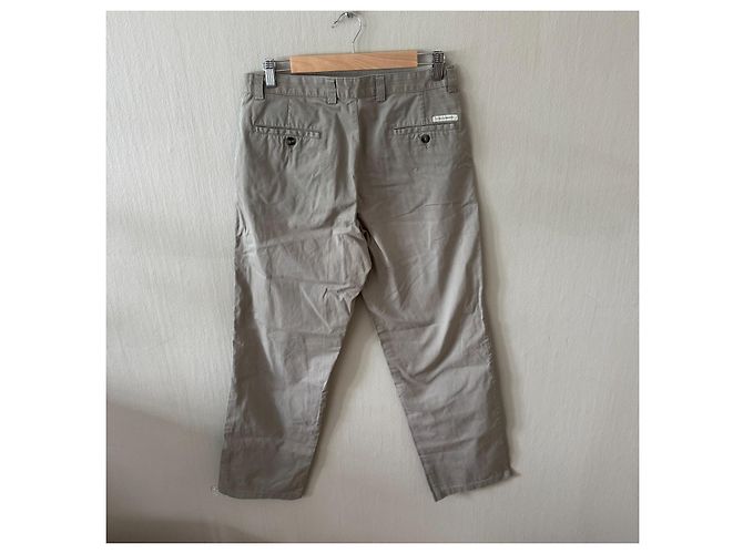 Thomas Burberry Baumwoll-Chinos in Beige - Ansicht 2