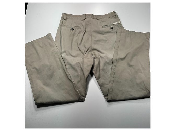 Thomas Burberry Baumwoll-Chinos in Beige - Ansicht 9