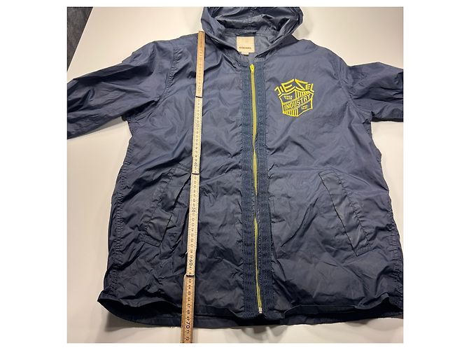 Giacca a vento Diesel Industry blu navy - vista 6