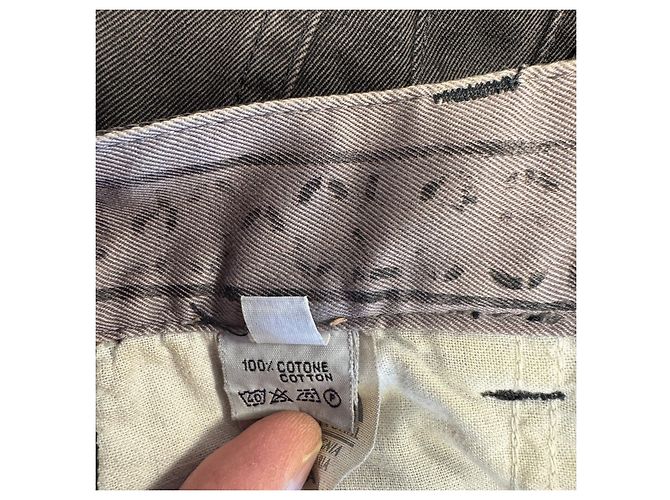 Autre Marque Marithé François Girbaud Pantalones de algodón plisado negros - vista 7