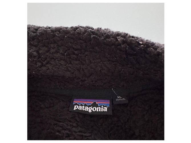 Autre Marque Giacca in pile Patagonia Synchilla Nero - vista 3