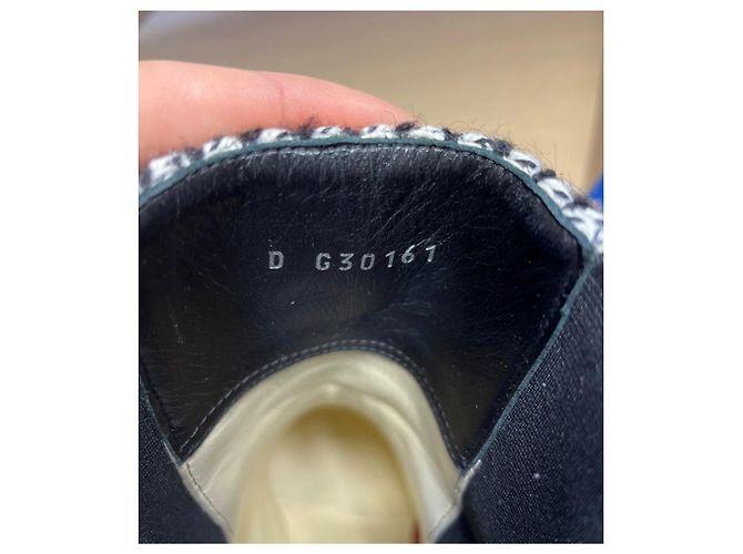 Chanel Tweed Stiefeletten, Größe 38.5 Gebraucht - Ansicht 9